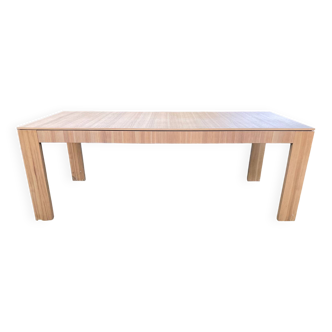 Hülsta dining table mod. Et 20 in beech with extension