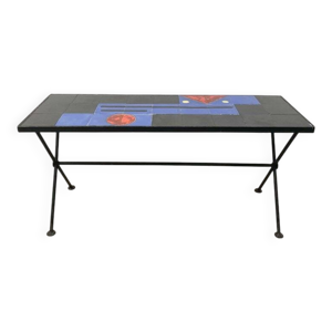 table d'appoint en céramique, - 1960s