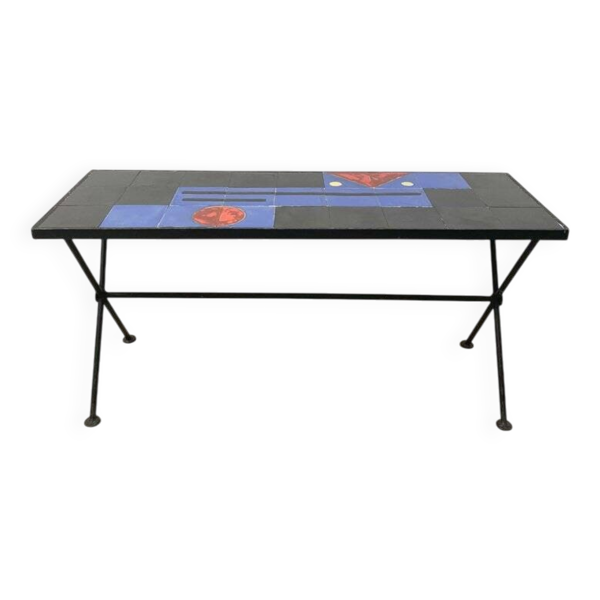 Table d'appoint en céramique, 1960s