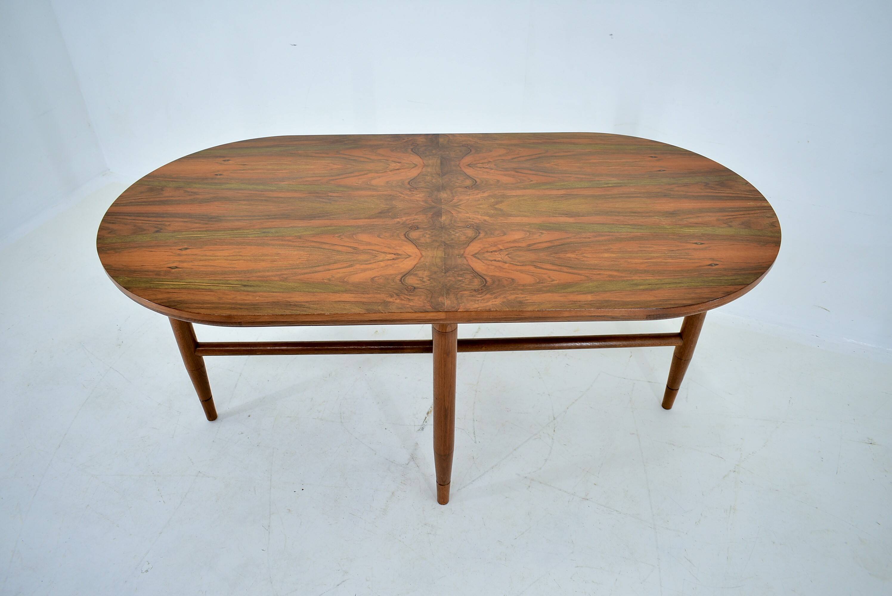 1960s Beech Dining Table, Czechoslovakia