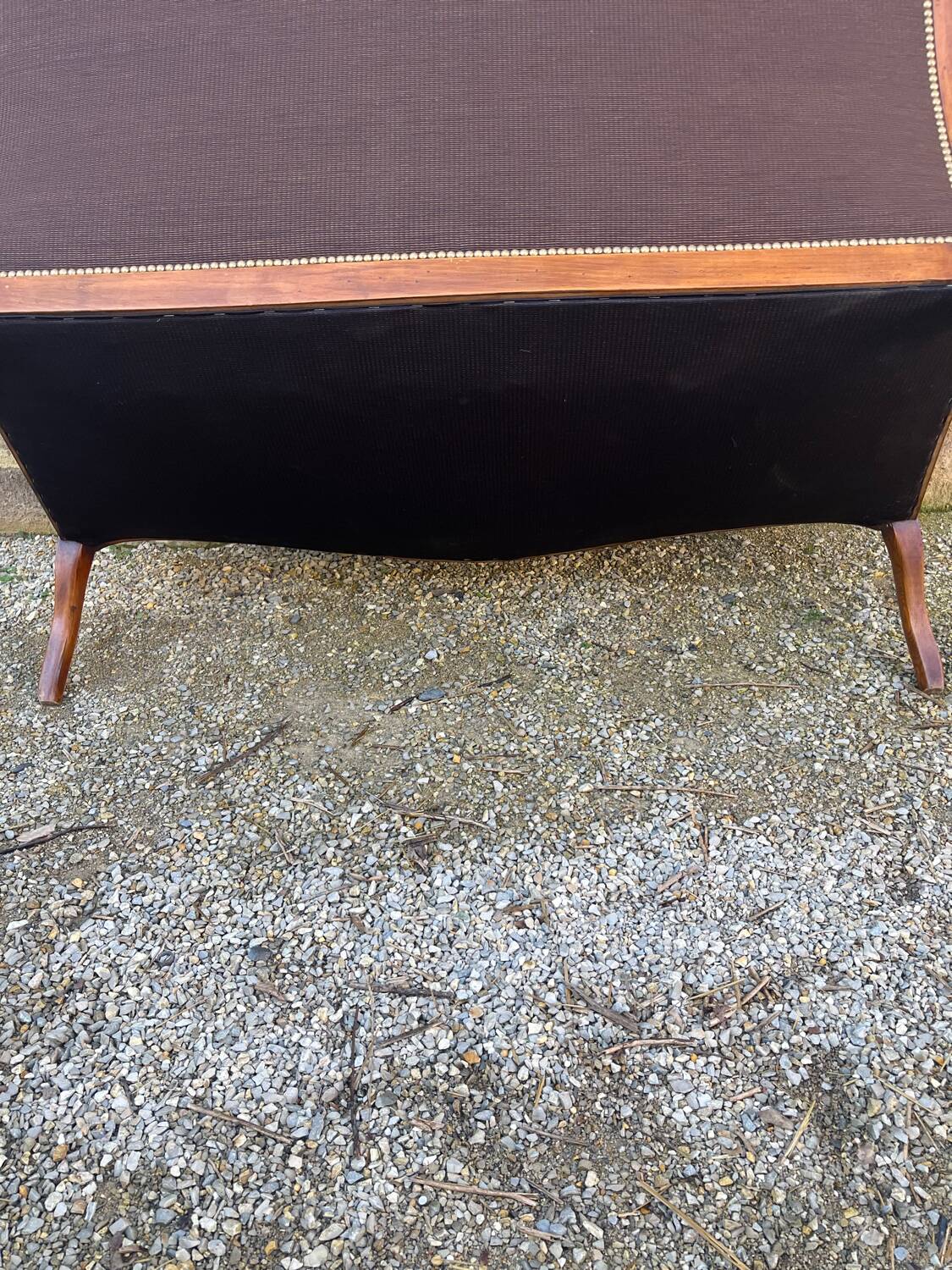 Louis XV style bench