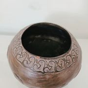 Greek terracotta octopus vase