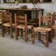 Ensemble de 6 chaises attribuées à Charles Dudouyt 1950’s