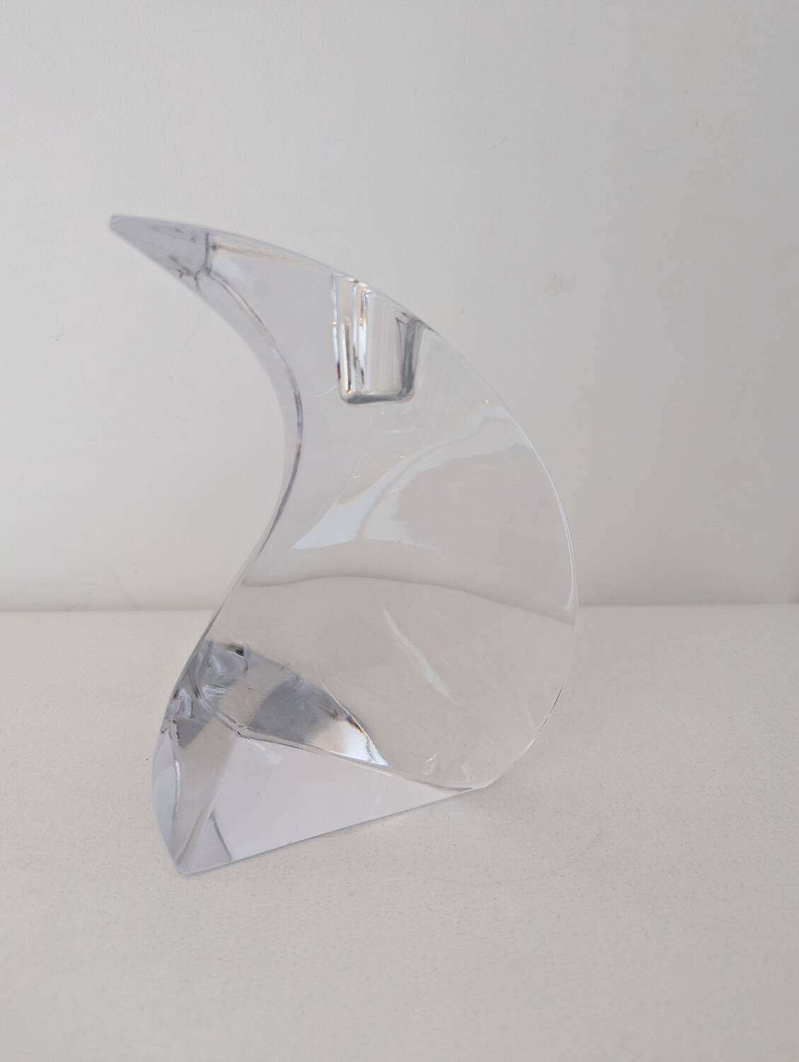 Crystal candle holder