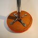 Stool orange vintage lounge