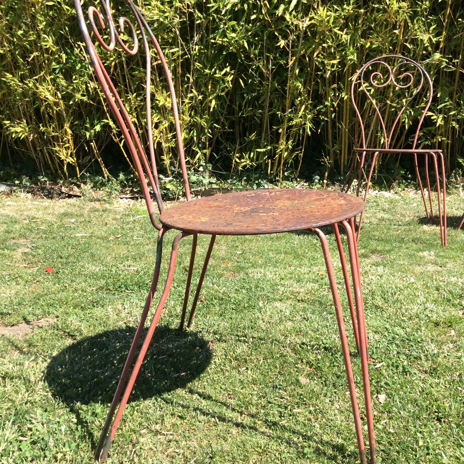 Vintage garden lounge