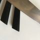 series of 6 19th ebony wooden table knives