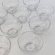 Set of 12 dessert / ice cream bowls in crystal - Daum Nancy France - Circa