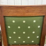 Paire de fauteuils style Empire en acajou, travail des années 50