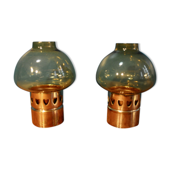 Hans Agne Jakobsson brass candlesticks