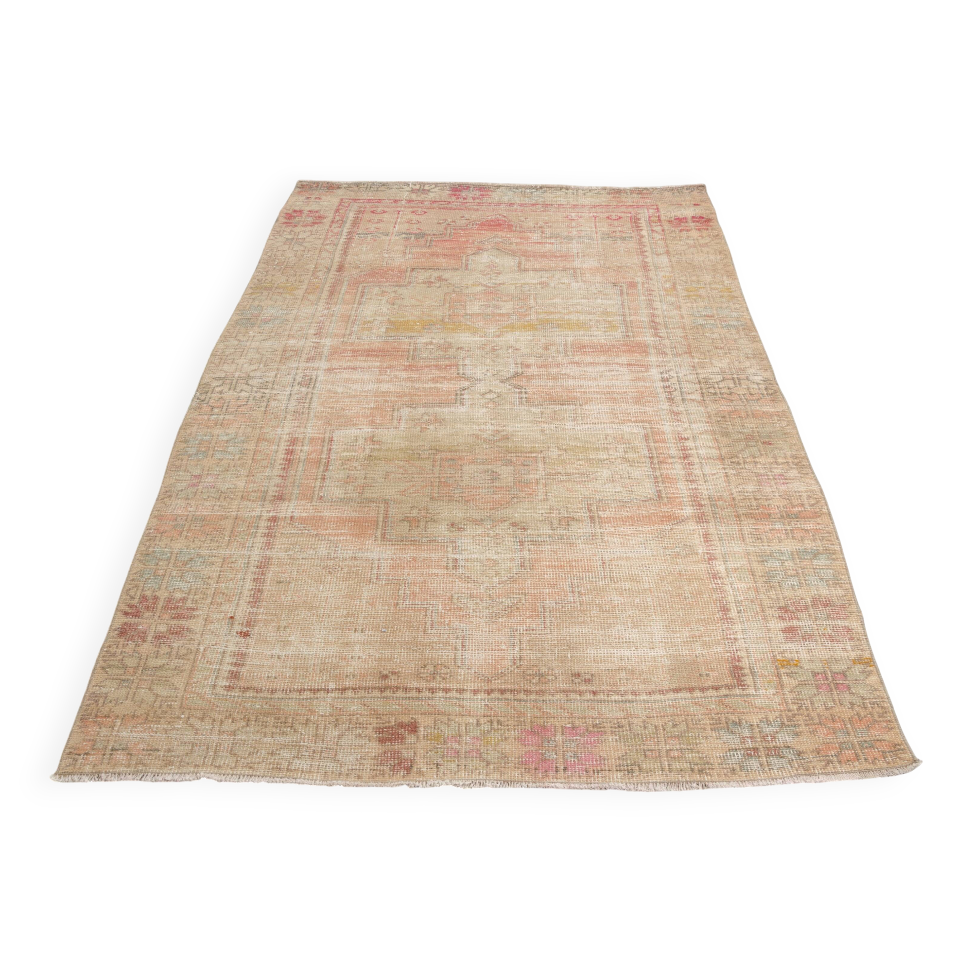 Vintage Anatolian Wool Carpet