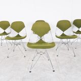 Eames chrome wire bikini chairs for Herman Miller, 1960s