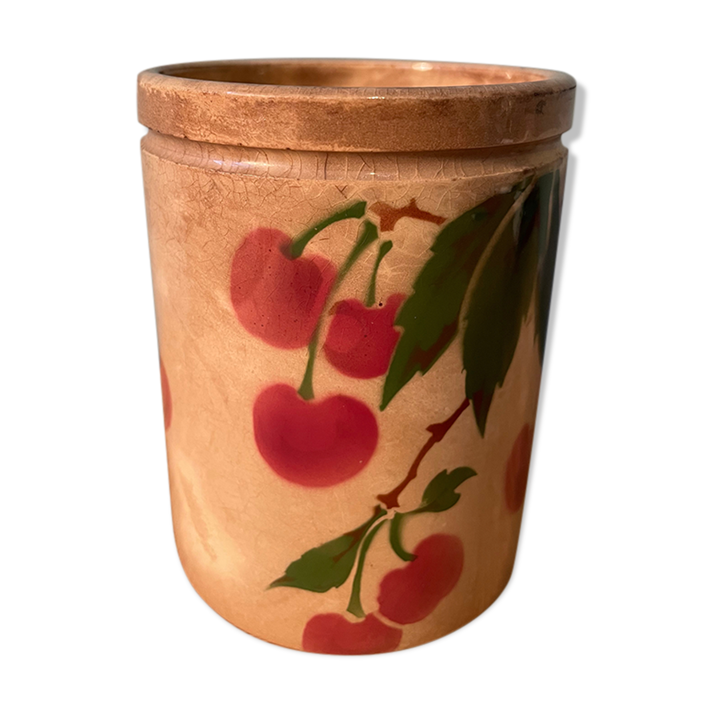 Keller and Guérin Lunéville jam jar