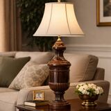 Ceramic table lamps from Manises