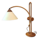 Grande lampe de table multi-réglable en teck Domus, Danemark, 1970