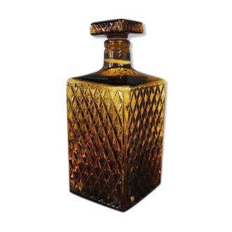Yellow whiskey carafe