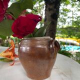 Antique stoneware pot