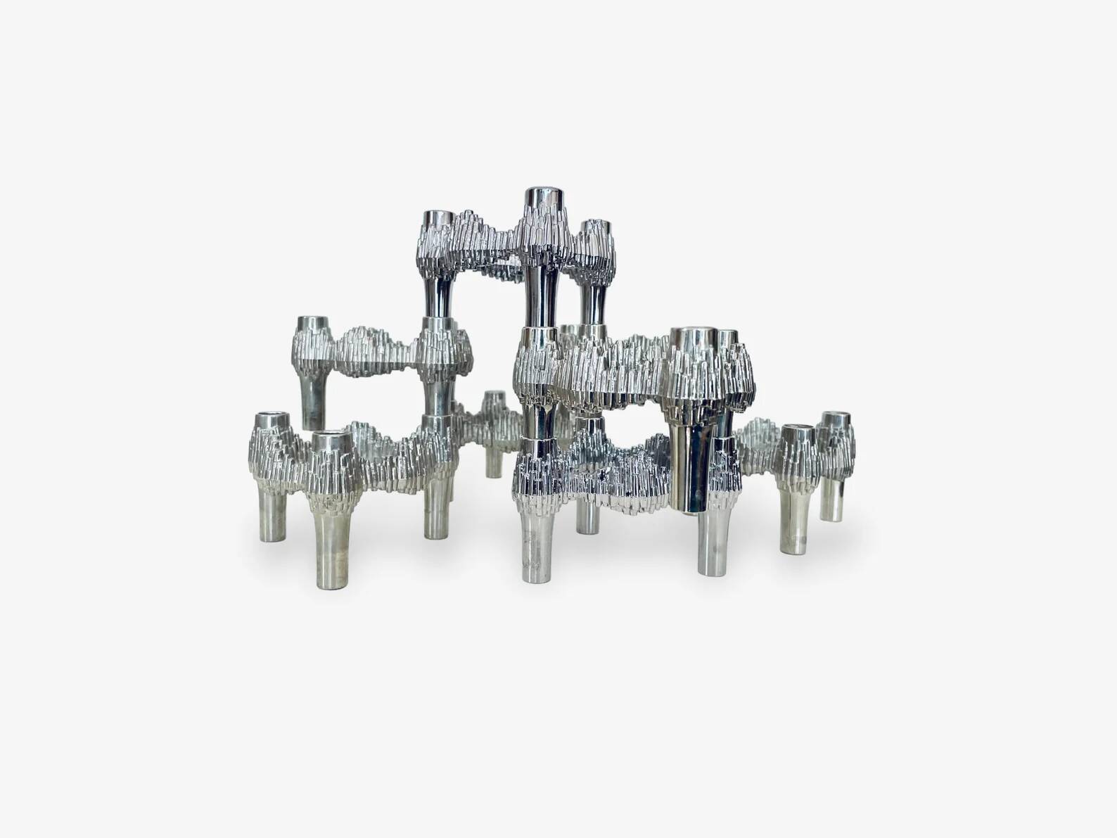 Nagel quist candleholder set 1970