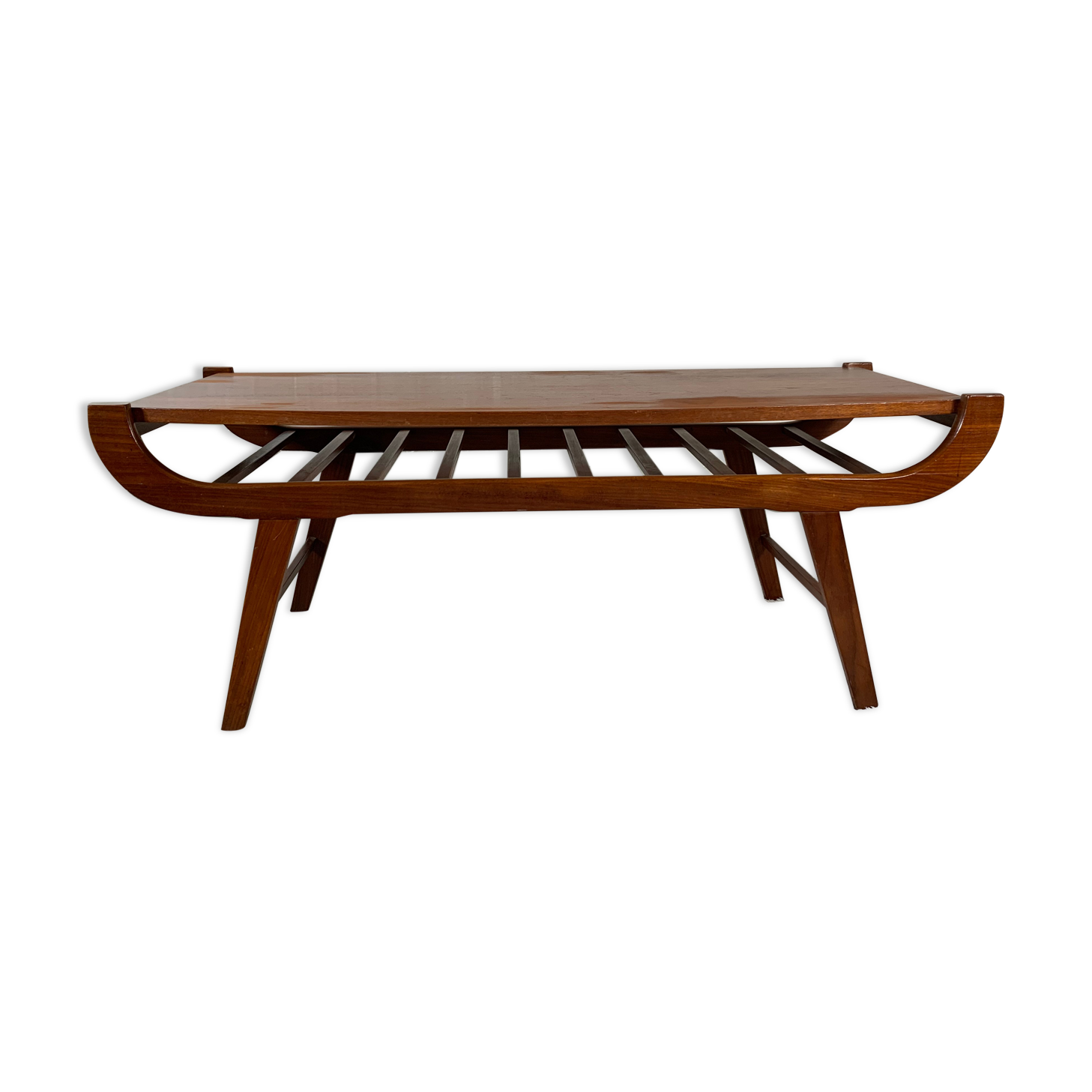 Louis Van Teeffelen teak coffee table 1960