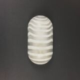 Pair of Vintage Striped Glass Wall Lamps - Peill & Putzler, Germany, 1970s