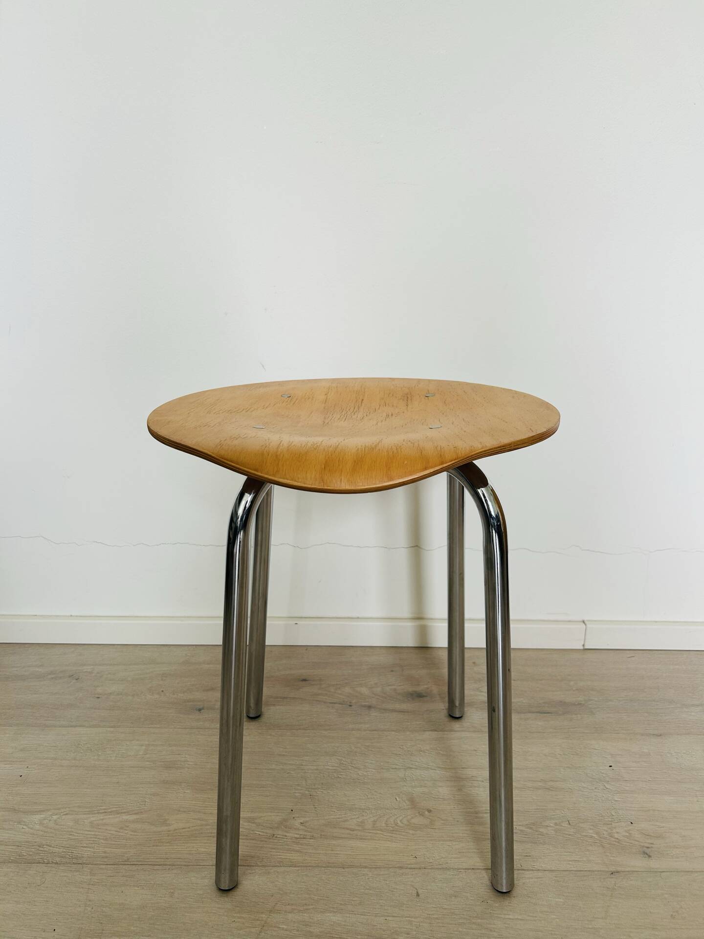 Vintage Wooden Ottoman by Kovona, Czechoslovakia 1970’s