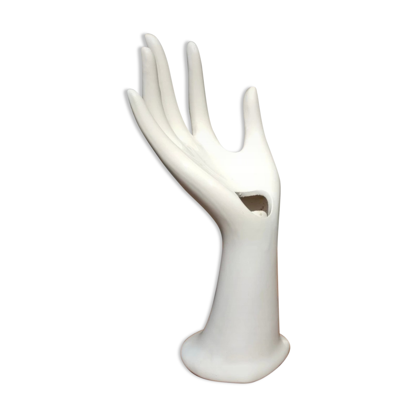 Vintage hand vase or ring holder