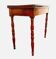 Table a jeu de style Louis Philippe en acajou et placage XIX siècle