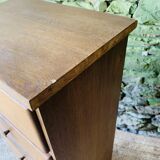 Chest of drawers with 5 flaps