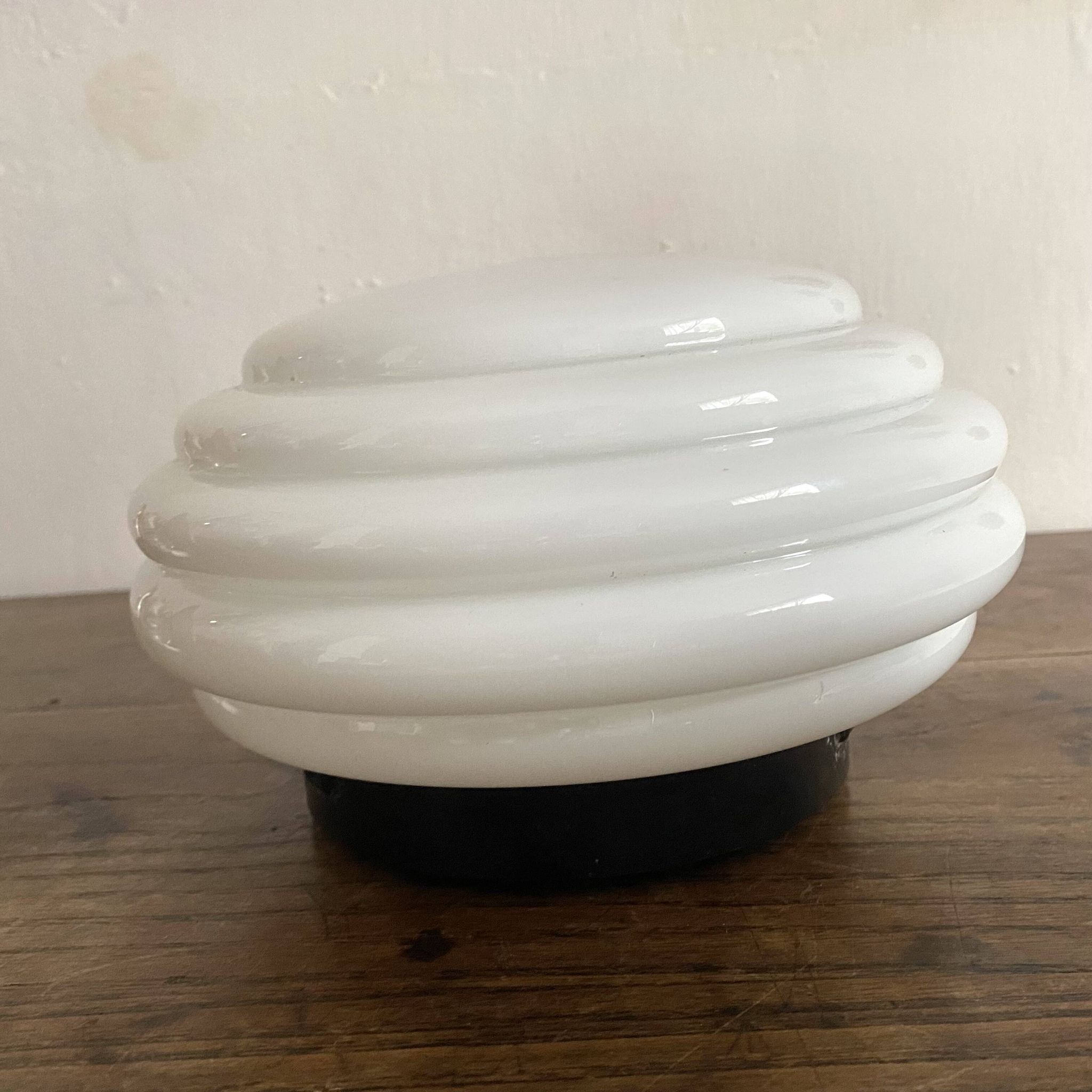 Opaline ceiling light in Art Deco style Vianne France
