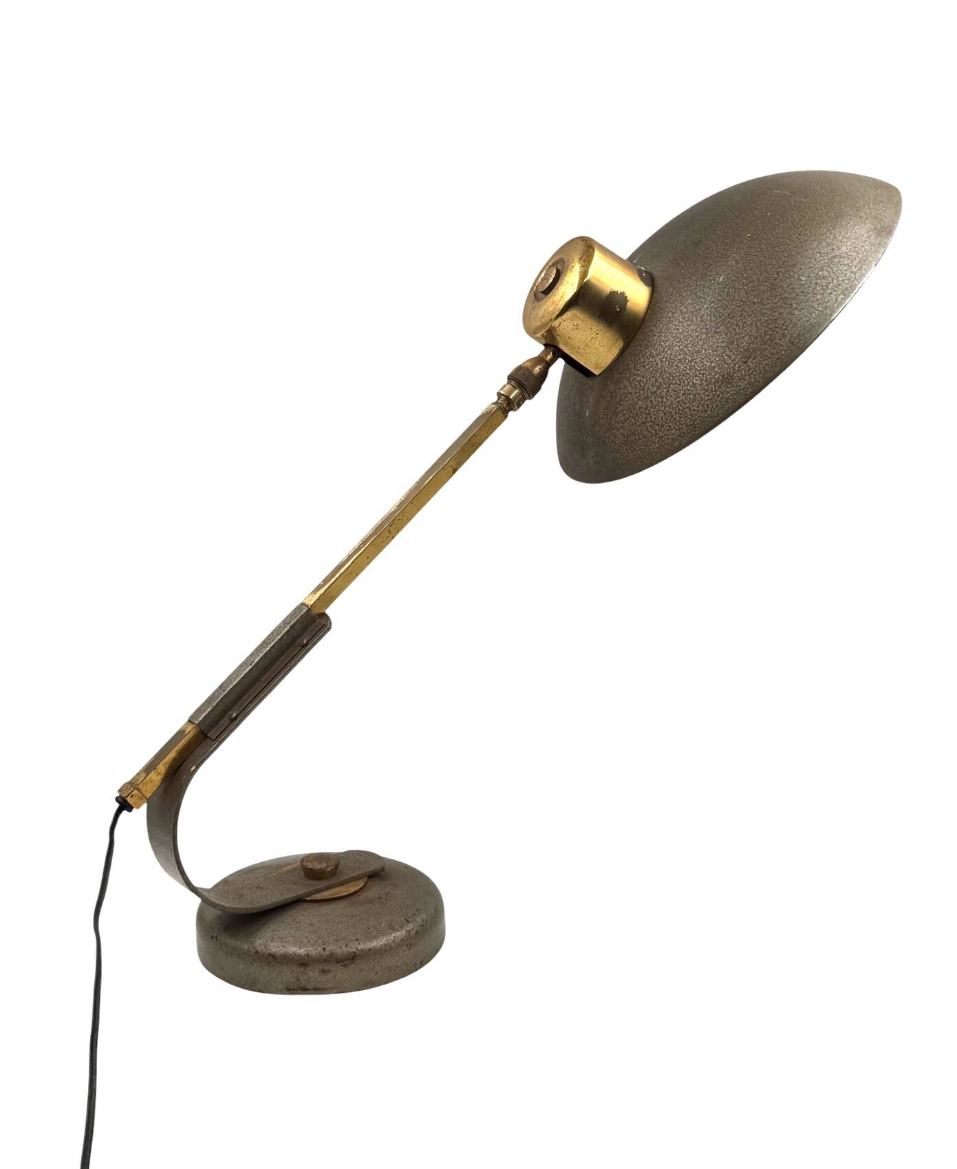 Mid-century modern Desk Lamp, Ferdinand Solère France 1950s