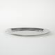 Oval metal tray, Italian design, 1980s, production: Italy