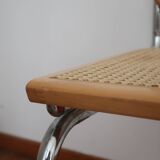 4 chairs cannage and chrome