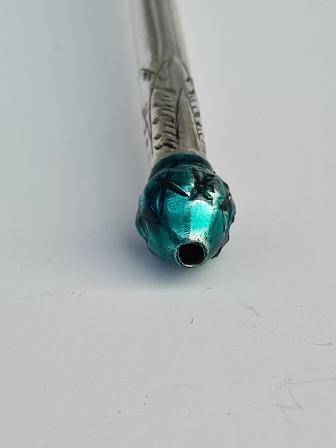 Boxed set of indonesion silver spoons