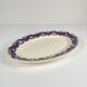 Antique oval plate "Babylon", Badonviller, 1900