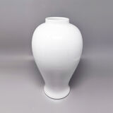 1960s vase in limoges porcelain. handmade. made in france