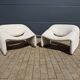 Artifort F598 Groovy armchairs in perfect condition!! Pierre Paulin