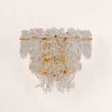 Wonderful Pair of Crystal Sconces by Kinkeldey, Germany, 1970s