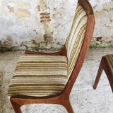 Set of 4 vintage teak chairs by R. Huber & Co., circa 60's