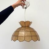 Gold mother-of-pearl pendant