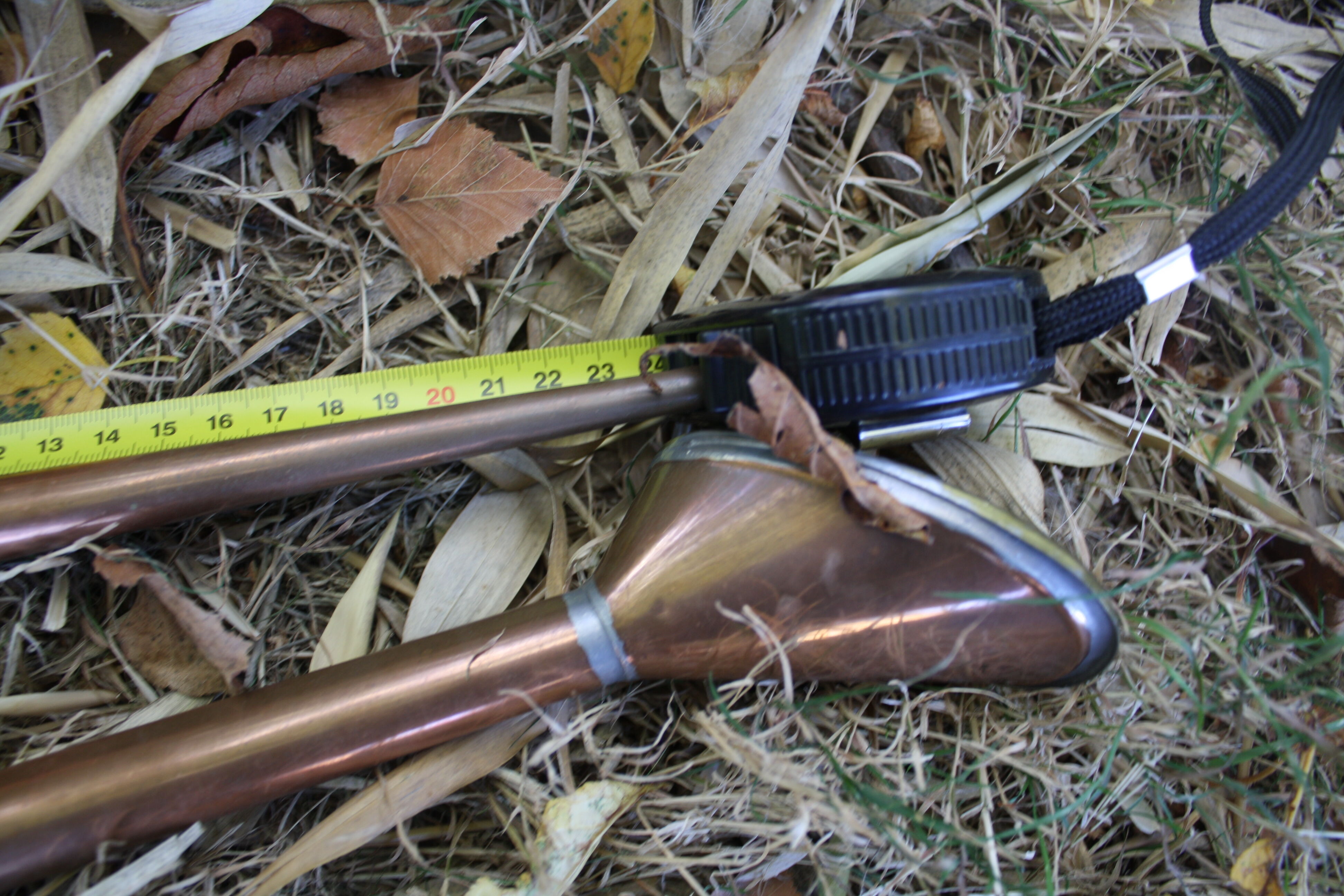 Vintage copper watering can