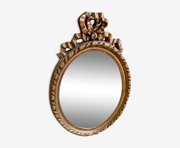 Miroir doré ancien
