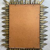 Rectangular sun mirror from the 1950s Italy