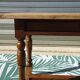 Rustic oak desk