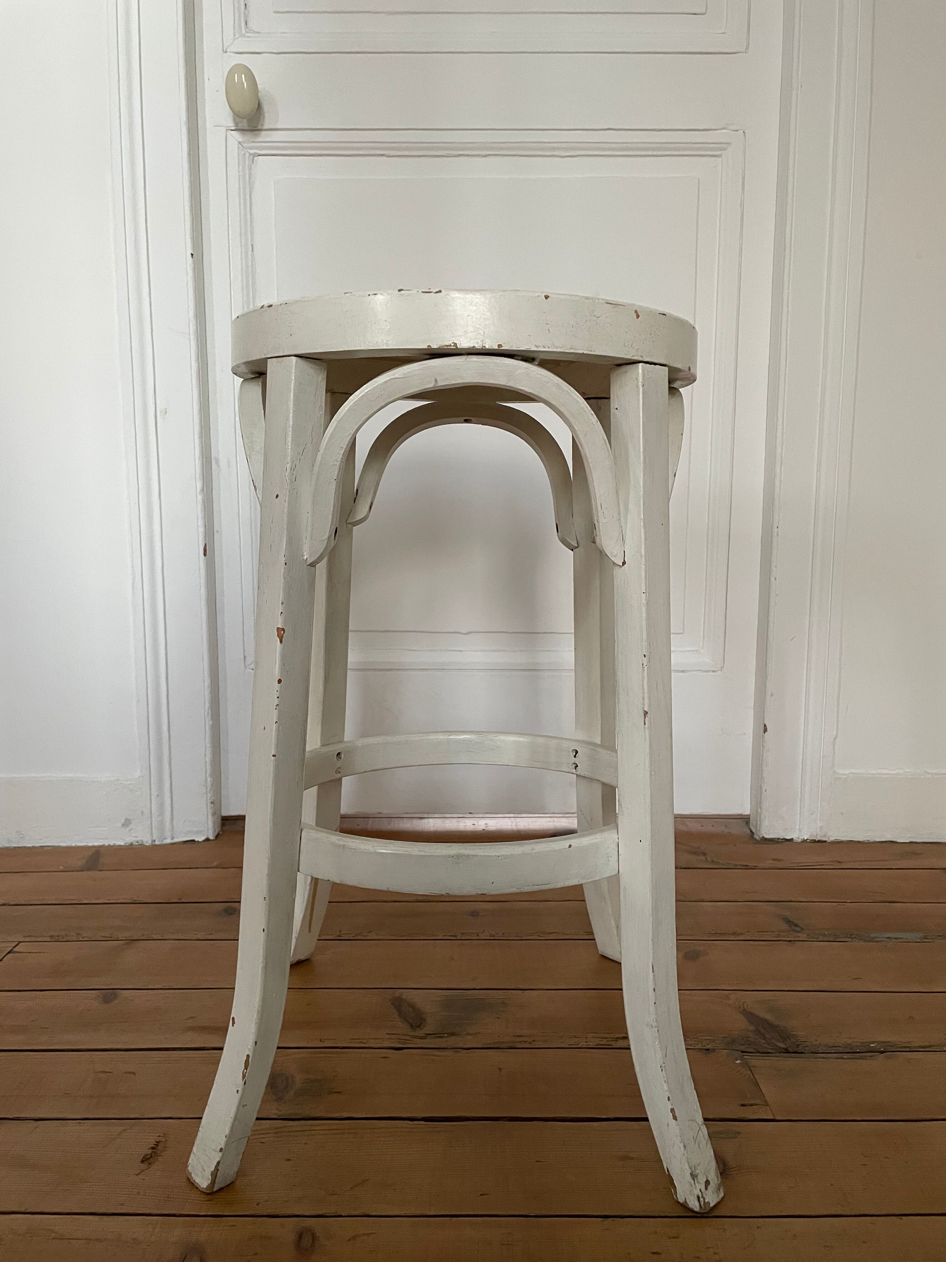 Old bentwood bar stool