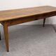 Burgundian farmhouse table in walnut, France early 19th century.