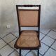 Wooden folding chair