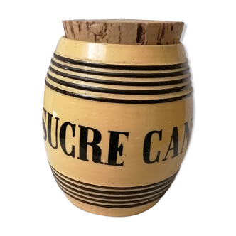 Earthenware sugar pot