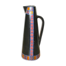 Black ceramic pitcher Manufacture Alfaraz 1960-1970