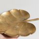 Empty old brass leaf bags