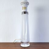 Scandinavian Modern White Glass Table Lamp by Carl Fagerlund for Orrefors